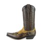 BOTA COWBOY MILANELO ZAMORA PITÓN CAMEL 3 BOTA COWBOY MILANELO ZAMORA PITÓN CAMEL 3