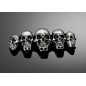 EMBLEMA SKULL FAMILY 45 MM.