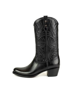 BOTA BOHO CRISTI NAPPA NEGRO MAYURA