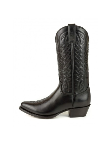 BOTA COWBOY ARPIA NAPPA NEGRO MAYURA