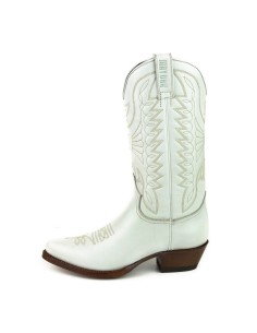 BOTA COWBOY ARPIA NAPPA BLANCO HUESO MAYURA