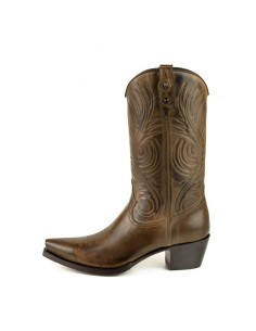 BOTA COWBOY VIRGI NAPPA MARRÓN MAYURA