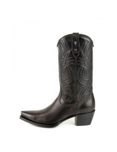 BOTA COWBOY VIRGI NAPPA NEGRO MAYURA