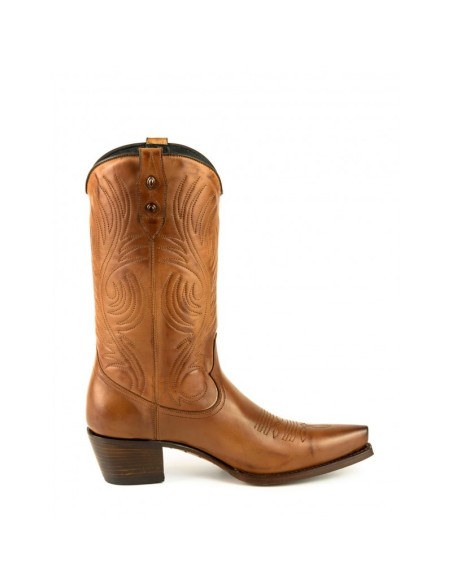 BOTA COWBOY VIRGI NAPPA TOSTADO MAYURA