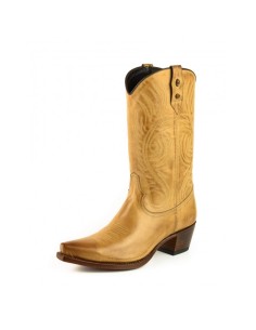 BOTA COWBOY VIRGI NAPPA VAINILLA MAYURA
