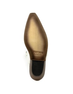 BOTA COWBOY VINTAGE BLANCO HUESO MAYURA