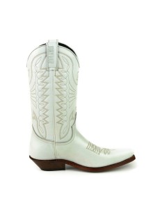 BOTA COWBOY VINTAGE BLANCO HUESO MAYURA