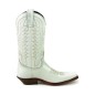 BOTA COWBOY VINTAGE BLANCO HUESO MAYURA