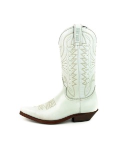 BOTA COWBOY VINTAGE BLANCO HUESO MAYURA