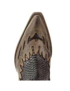 BOTA COWBOY CRAZY OLD SADALE-PITÓN TESTA MATE 12 MAYURA