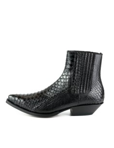 BOTA EXOTICA HARRIER M -50 PITON NEGRO MAYURA