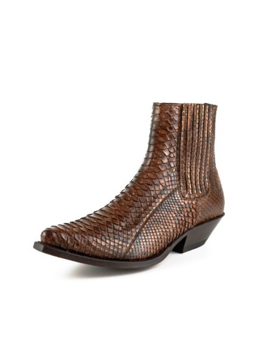 BOTA EXOTICA HARRIER M -50 PITON COÑAC MAYURA BOTA EXOTICA HARRIER M -50 PITON COÑAC MAYURA