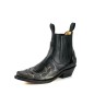 BOTA COWBOY 1931 MILANELO BONE PULL OIL NEGRO MAYURA BOTA COWBOY 1931 MILANELO BONE PULL OIL NEGRO MAYURA