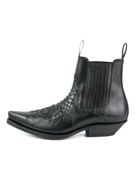 BOTA COWBOY ROCK-2500 PITON NEGRO MAYURA