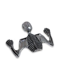 EMBELLECEDOR SKELETON PARA FARO AUXILIAR 10 A 12 CM DE DIAMETR