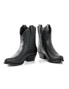 BOTA TEJANA 2374 NATURAL NEGRO MAYURA