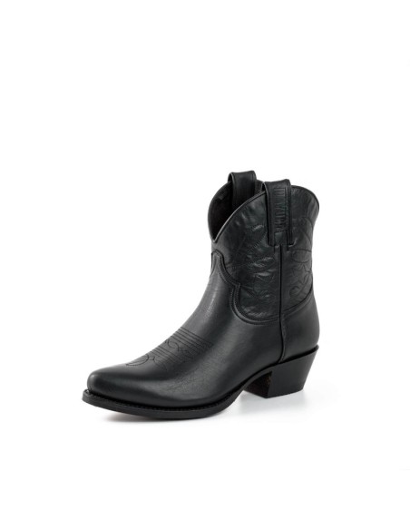 BOTA TEJANA 2374 NATURAL NEGRO MAYURA