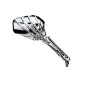 ESPEJO SKELETON HAND CROMADO HOMOLOGADO