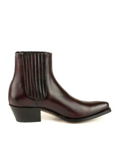 BOTA MOLDEADA 2496 MARIE NAPPA BURDEOS VELADO MAYURA