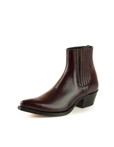 BOTA MOLDEADA 2496 MARIE NAPPA BURDEOS VELADO MAYURA BOTA MOLDEADA 2496 MARIE NAPPA BURDEOS VELADO MAYURA