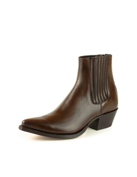 BOTA MOLDEADA 2496 MARIE NAPPA MARRÓN VELADO MAYURA