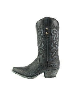 BOTA STYLE FASHION 2524 ALABAMA NEGRO LAVADO MAYURA