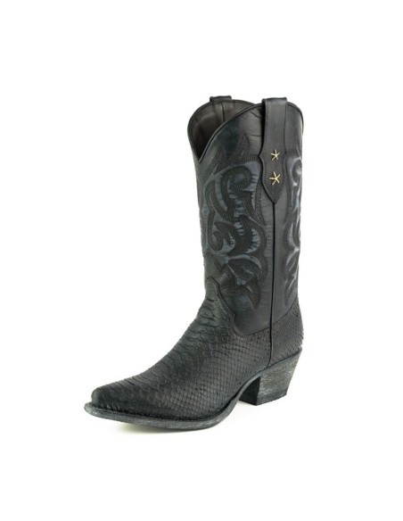 BOTA STYLE FASHION 2524 ALABAMA NEGRO LAVADO MAYURA