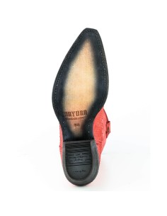 BOTA STYLE FASHION 2524 ALABAMA ROJO LAVADO MAYURA