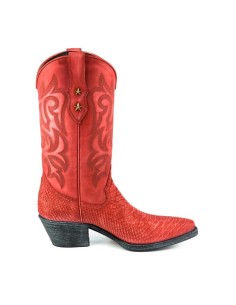 BOTA STYLE FASHION 2524 ALABAMA ROJO LAVADO MAYURA