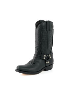 BOTA BIKER 7 PULL GRASS NEGRO MAYURA