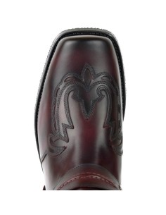 BOTA COWBOY INDIAN 2471 BURDEOS - NEGRO MAYURA