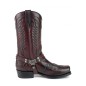 BOTA COWBOY INDIAN 2471 BURDEOS - NEGRO MAYURA BOTA COWBOY INDIAN 2471 BURDEOS - NEGRO MAYURA