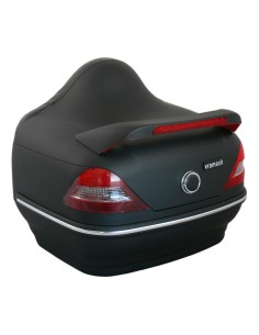 BAUL RÍGIDO ROUTE 66 NEGRO MATE UNIVERSAL