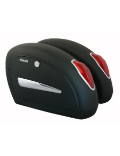 ALFORJAS RÍGIDAS MINI FREE BIKER NEGRO MATE UNIVERSALES