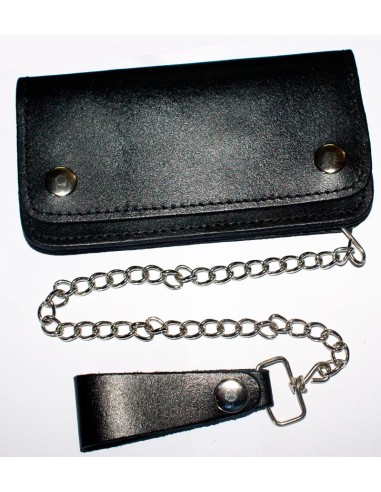 CARTERA PIEL 17X9 AC CON CADENA PARA CINTURÓN CARTERA PIEL 17X9 AC CON CADENA PARA CINTURÓN