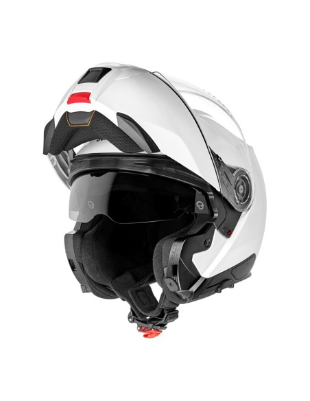 CASCO C5 SCHUBERTH MODULAR BLANCO BRILLO