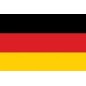BANDERA ALEMANIA 23X15 CM BANDERA ALEMANIA 23X15 CM