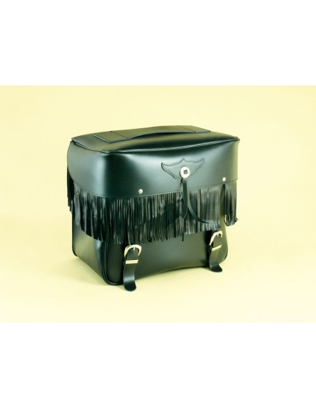 BAÚL RESPALDO MOTO PIEL BASICO FLECOS