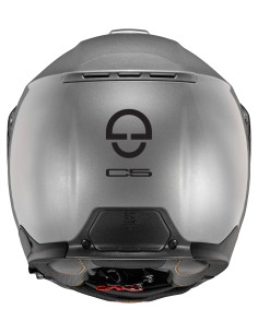 CASCO C5 SCHUBERTH MODULAR PLATA BRILLO