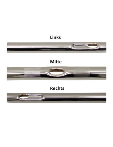 MANILLAR DRAG BARS ANCHO 97 CM. 25,4 MM NEGRO CON MUESCA CABLE Y 3 RANURAS CABLE INT