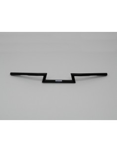 MANILLAR Z-BARS ANCHO 87 CM. 25,4 MM NEGRO PARA CHOPPER Y CRUISER CON MUESCA CABLE