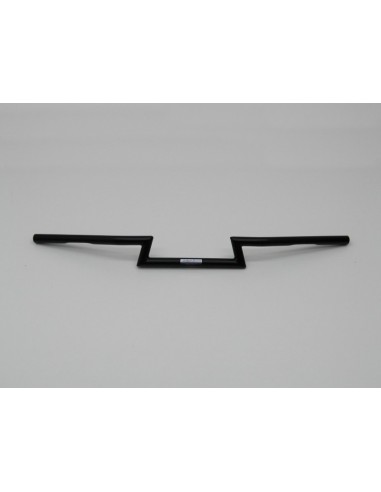 MANILLAR Z-BARS ANCHO 87 CM. 25,4 MM NEGRO PARA CHOPPER Y CRUISER CON MUESCA CABLE MANILLAR Z-BARS ANCHO 87 CM. 25,4 MM NEGRO PARA CHOPPER Y CRUISER CON MUESCA CABLE