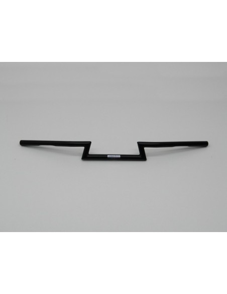 MANILLAR Z-BARS ANCHO 87 CM. 25,4 MM NEGRO PARA CHOPPER Y CRUISER CON MUESCA CABLE