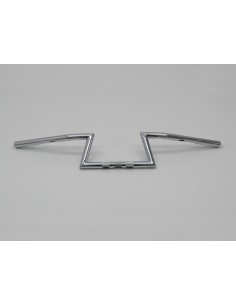 MANILLAR Z-BARS ANCHO 85 CM. 25,4 MM PARA CHOPPER Y CRUISER CON MUESCA CABLE