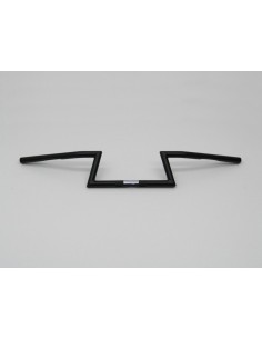 MANILLAR Z-BARS ANCHO 85 CM. 25,4 MM NEGRO PARA CHOPPER Y CRUISER CON MUESCA CABLE