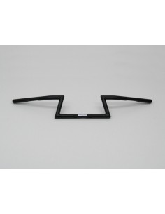 MANILLAR Z-BARS ANCHO 90 CM. 25,4 MM NEGRO PARA CHOPPER Y CRUISER CON MUESCA CABLE