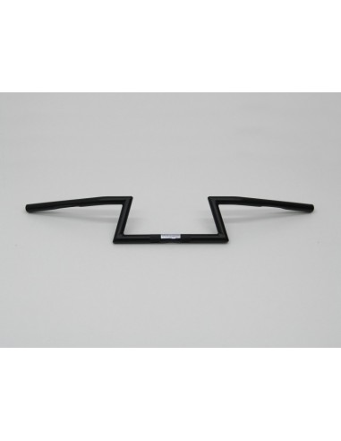 MANILLAR Z-BARS ANCHO 90 CM. 25,4 MM NEGRO PARA CHOPPER Y CRUISER CON MUESCA CABLE MANILLAR Z-BARS ANCHO 90 CM. 25,4 MM NEGRO PARA CHOPPER Y CRUISER CON MUESCA CABLE