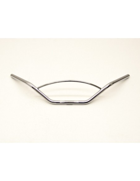 MANILLAR CROSS BARS ANCHO 87 CM. 25,4 MM CON HD CABLES Y PUNTAL RED