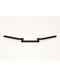 MANILLAR Z-BARS NEGRO ANCHO 80 CM. 25,4 MM CON HD CABLES