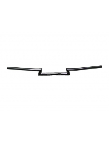 MANILLAR Z-BARS NEGRO ANCHO 85 CM. 25,4 MM CON HD CABLES